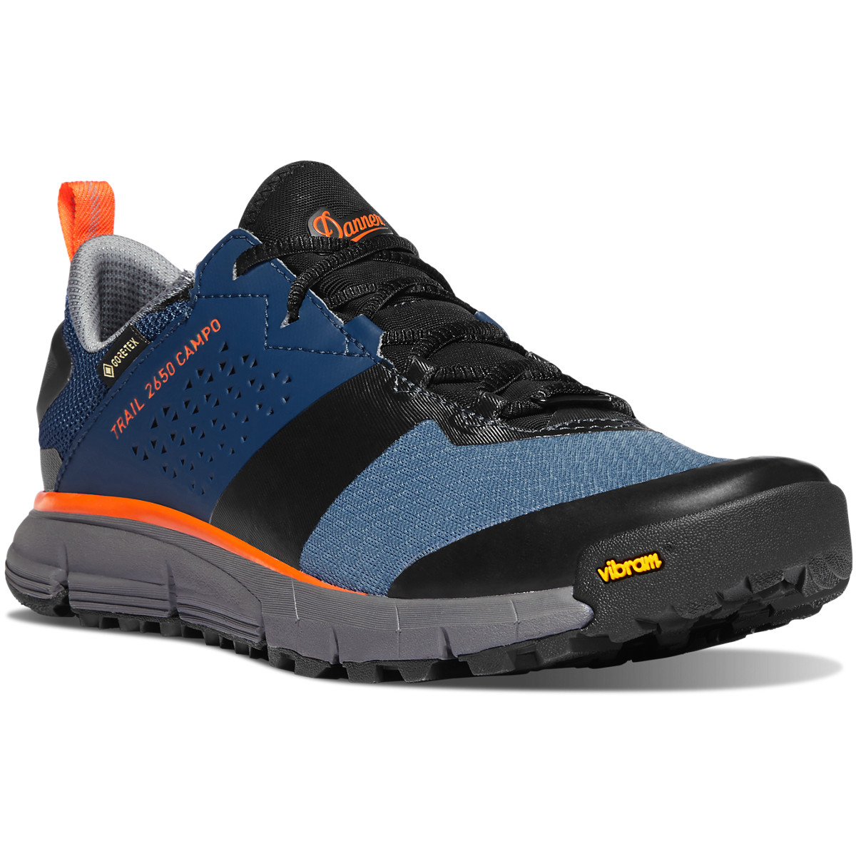 Zapatillas Trekking Danner Hombre Mexico - Trail 2650 Campo GTX Azules/Negros - OHASB4769